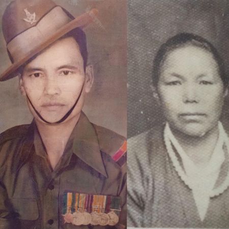 Nirmal's Father was a Indian Gurkha Soldier and his mother used to work as farmer